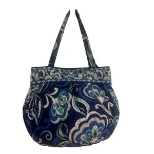 Vera Bradley Retired Mediterranean Blue Bubble Purse